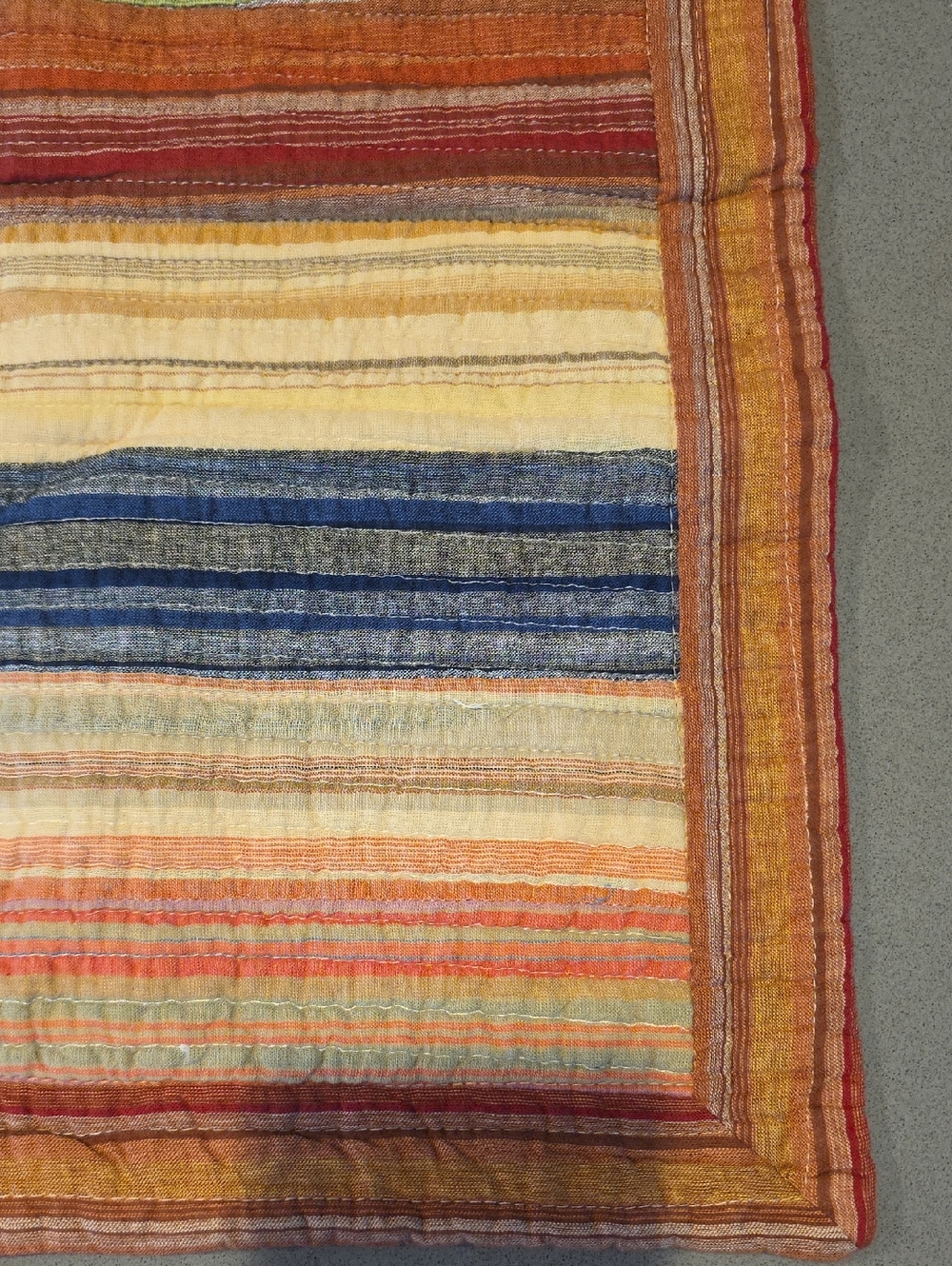 Striped Multicolor Shams - Picture 3 of 8
